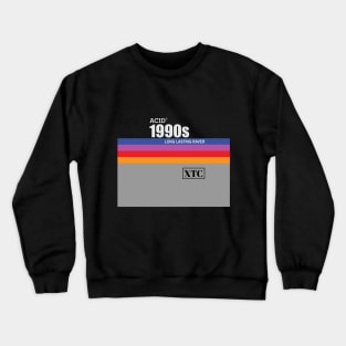 Raving Gear 90s Tape Retro Crewneck Sweatshirt